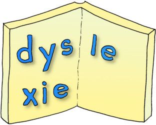Dyslexie : difficulté avec les lettres, les mots, la lecture. Dyslexie : difficulté avec les mots et la lecture.